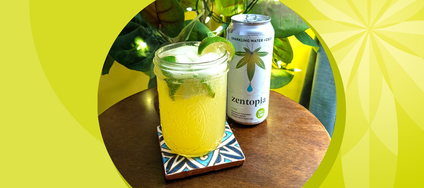 Lime Passionfruit CBD Chiller Mocktail Recipe – Zentopia