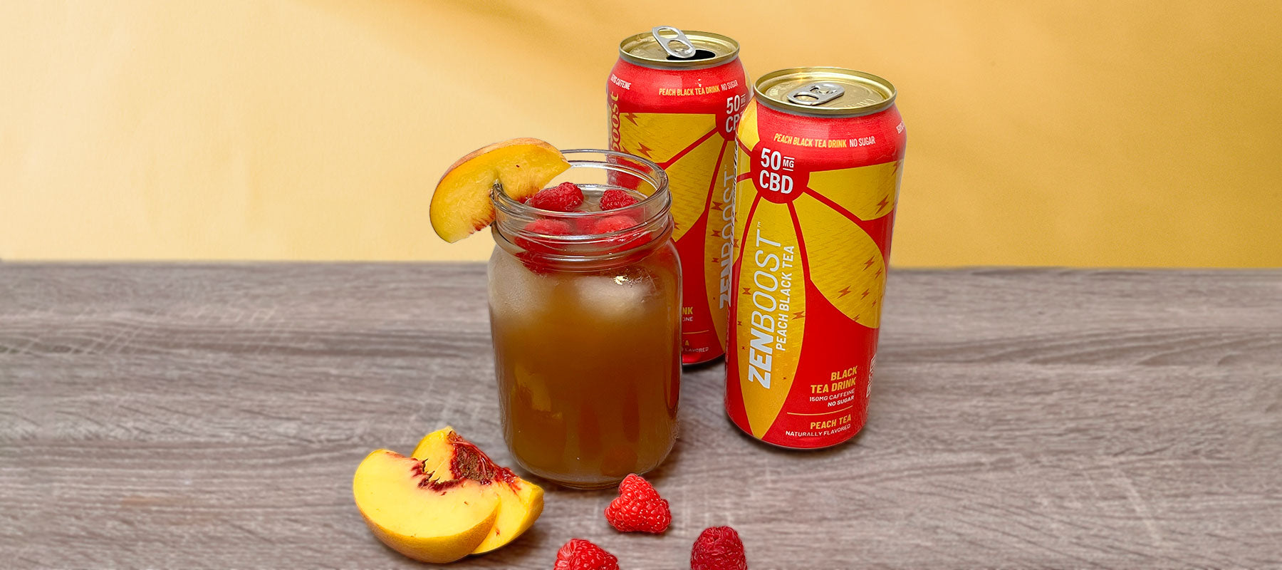 Peach CBD Tailgate Tea - Recipe | Zentopia