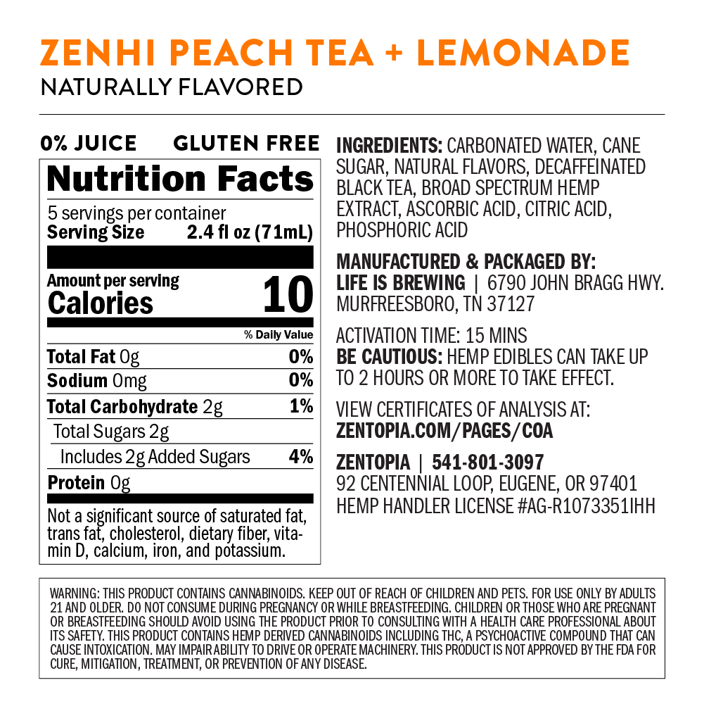 Peach Tea Lemonade