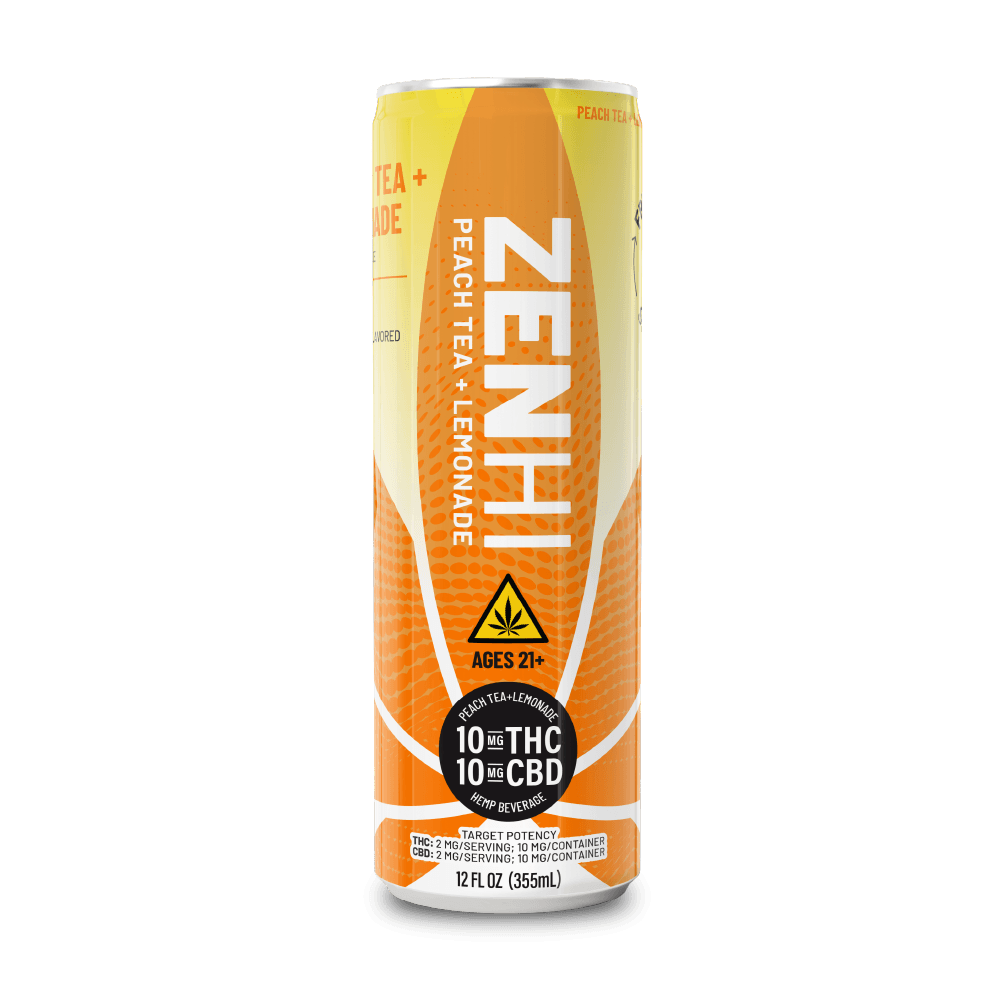 ZenHi - Peach Tea Lemonade: Delta-9 THC Drink – Zentopia