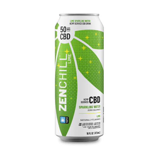 Lime Chill CBD Sparkling Water
