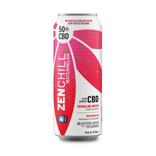 Watermelon Chill CBD Sparkling Water