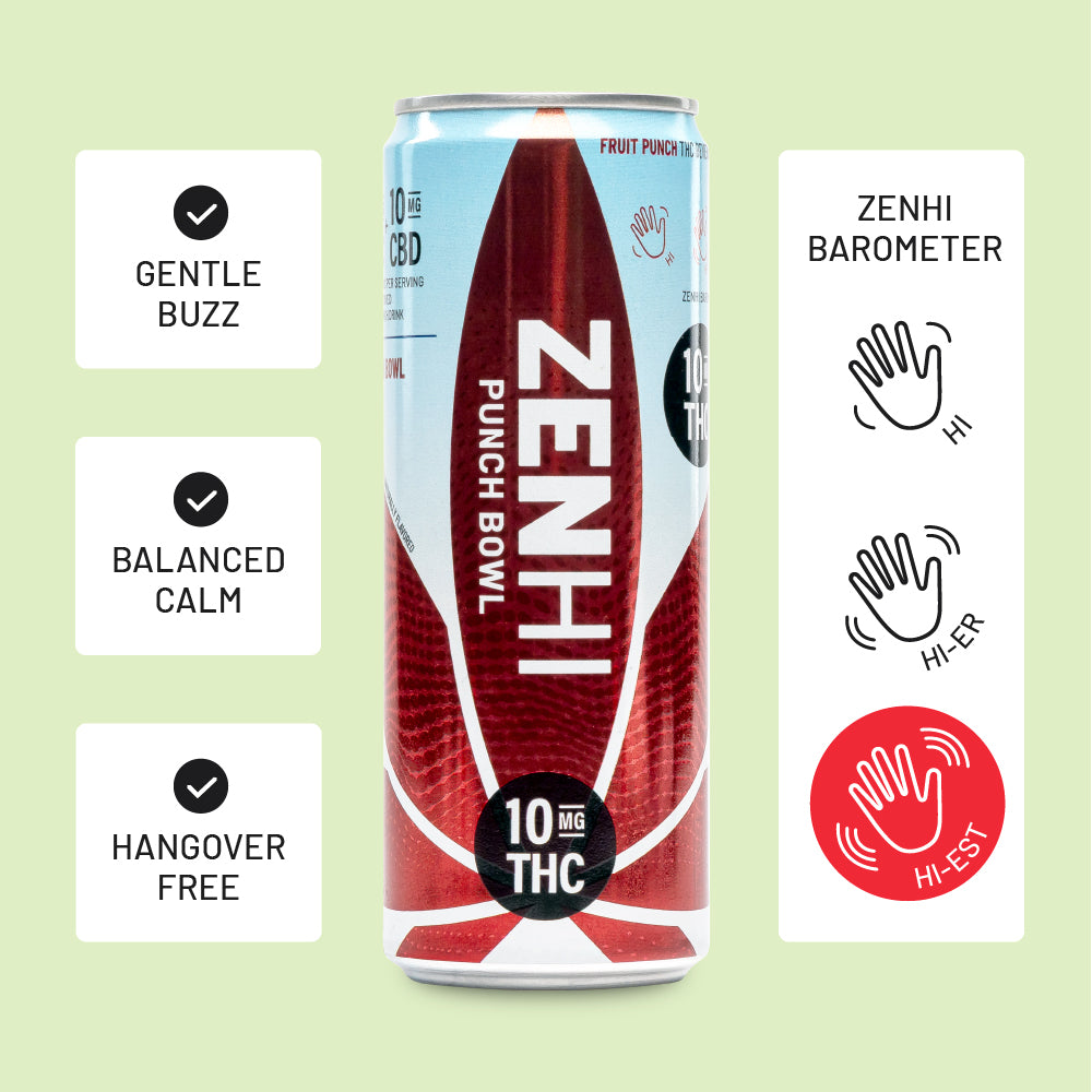 ZenHi - Punch Bowl: Delta-9 THC Drink – Zentopia