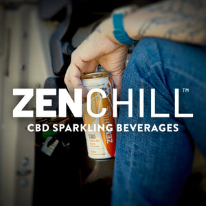 ZenChill CBD Sparkling Beverages banner