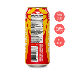 Zentopia ZenBoost CBD Peach Tea Nutrition Facts