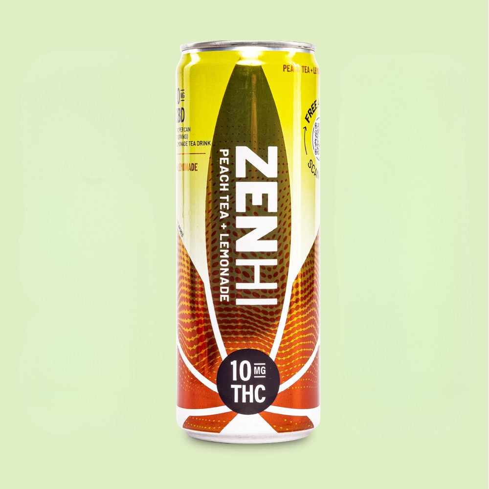ZenHi - Peach Tea Lemonade: Delta-9 THC Drink – Zentopia