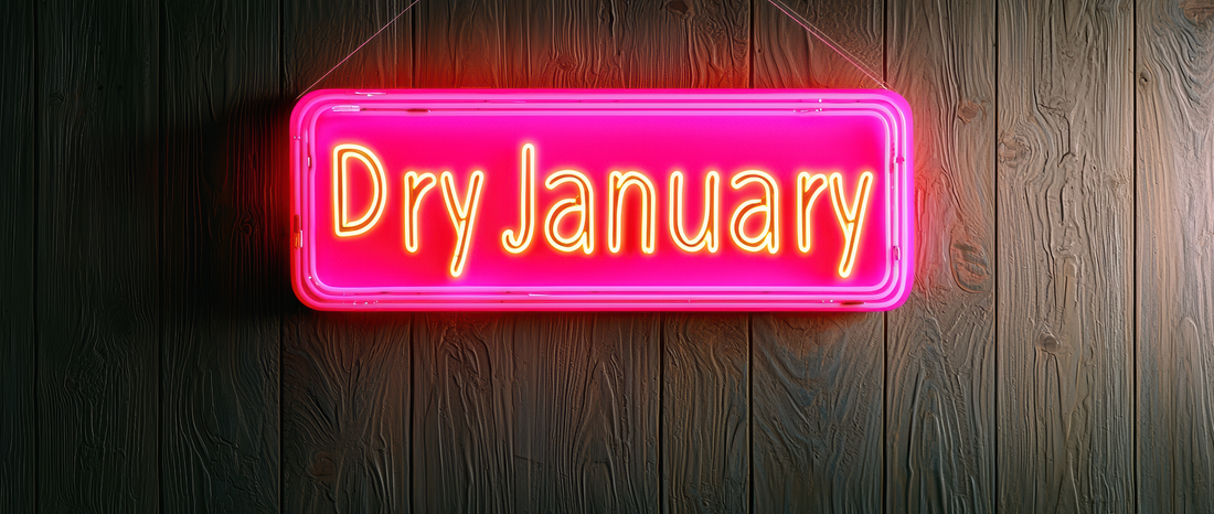 Dry January Neon Sign