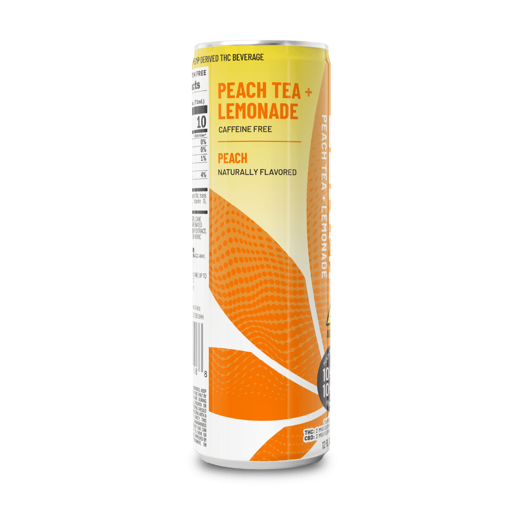 強体感レモンミント# h4CBH THXE CNP CPX CRDP CRDH ZenHi - Peach Tea Lemonade: Delta-9 THC Drink – Zentopia