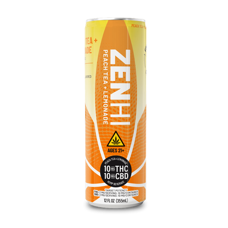 ZenHi - Peach Tea Lemonade: Delta-9 THC Drink – Zentopia