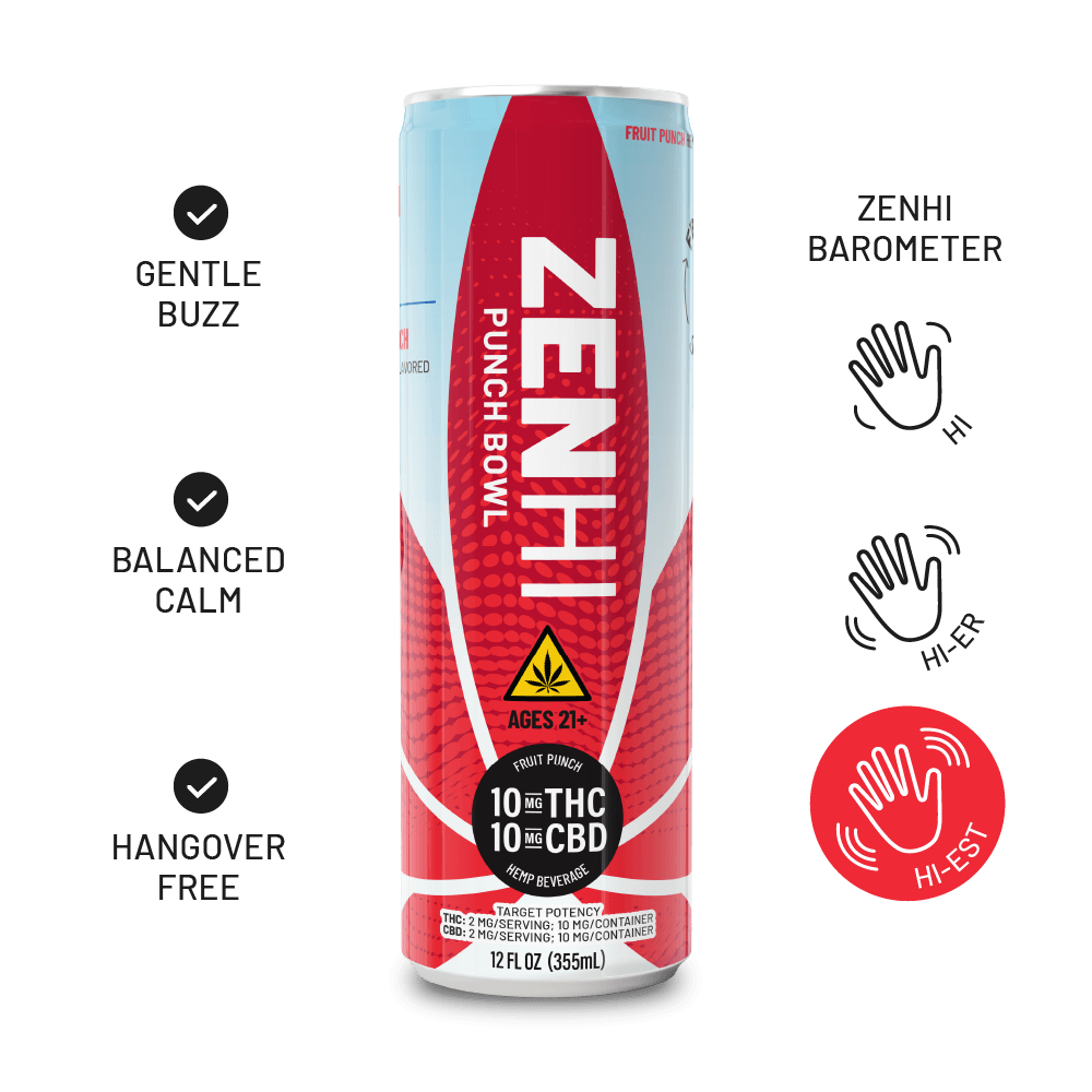 ZenHi - Punch Bowl: Delta-9 THC Drink – Zentopia ZenHi - Punch Bowl: Delta-9 THC Drink – Zentopia