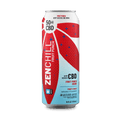 Zenchill CBD fruit punch drink can on a gray background