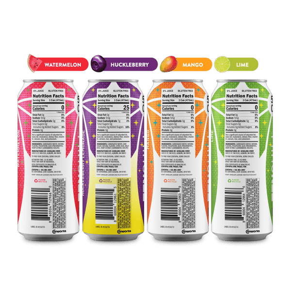 Chill Variety Pack - CBD Sparkling Water