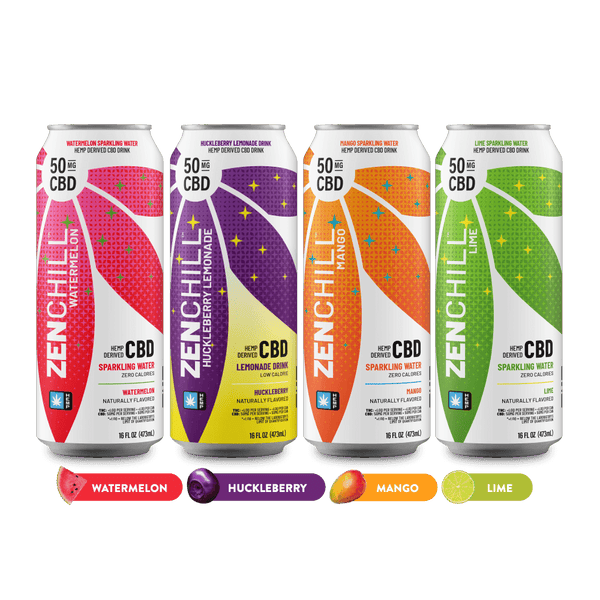Chill Variety Pack - CBD Sparkling Water
