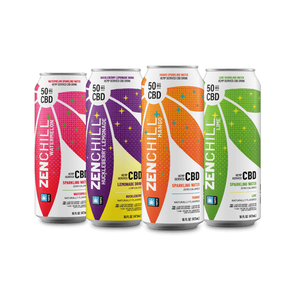 Chill Variety Pack - CBD Sparkling Water