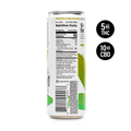 Zenhi Pineapple Buzz - 5mg THC + 10mg CBD Drink: Nutrition Facts on the back of the can