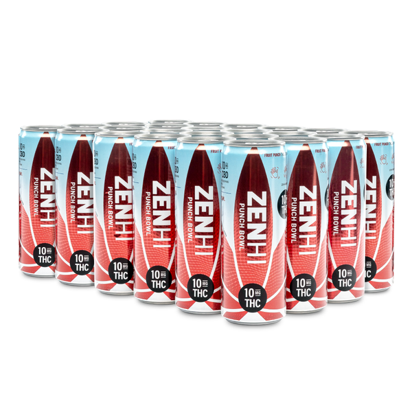 ZenHi Punch Bowl 24 Pack | THC + CBD Drinks