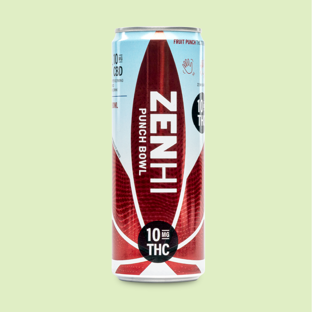 Zenhi Punch Bowl - 5mg THC + 10mg CBD Drink