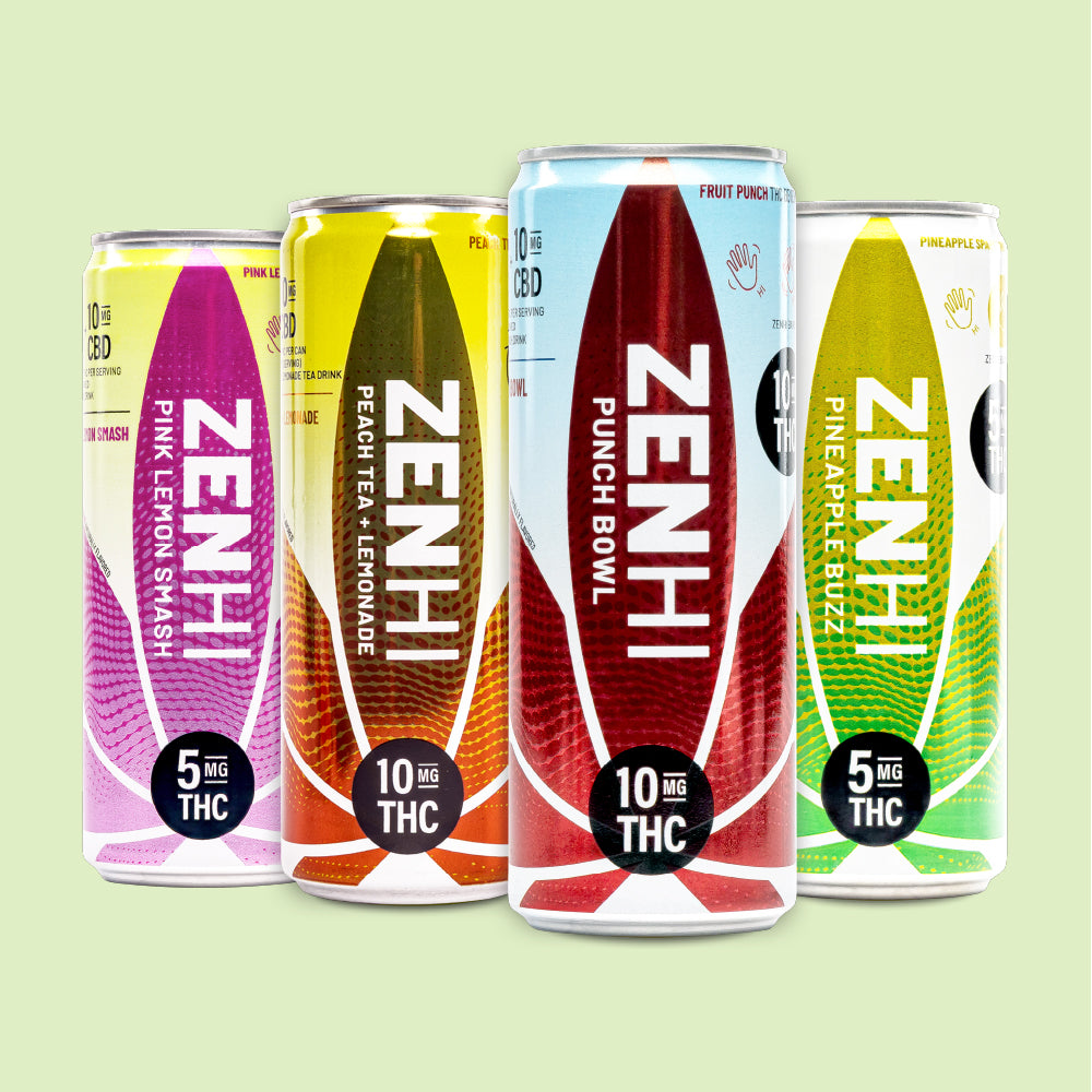 CBD Sparkling Waters, Teas & Lemonade | Zentopia Variety Packs