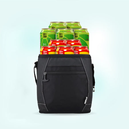 パパイア BUMP Adventure Pack: 10 CBD Drinks + Waterproof Cooler | Zentopia