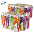 A variety 24 pack of Zentopia drinks
