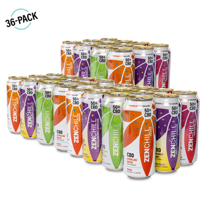 Chill Variety Pack - CBD Sparkling Water