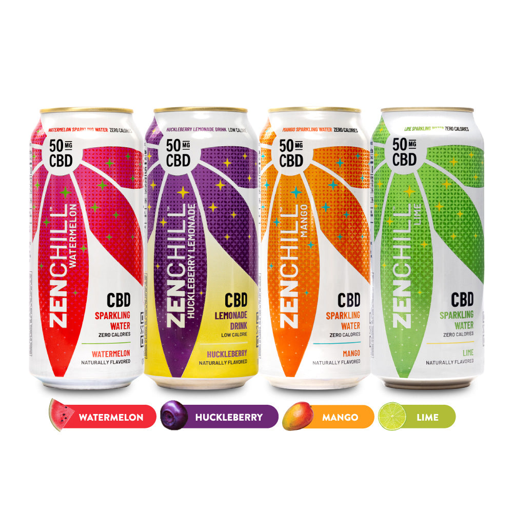 Chill Variety Pack - CBD Sparkling Water