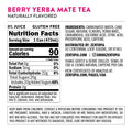 Zentopia ZenBoost Berry Yerba Mate CBD infused tea nutrition facts