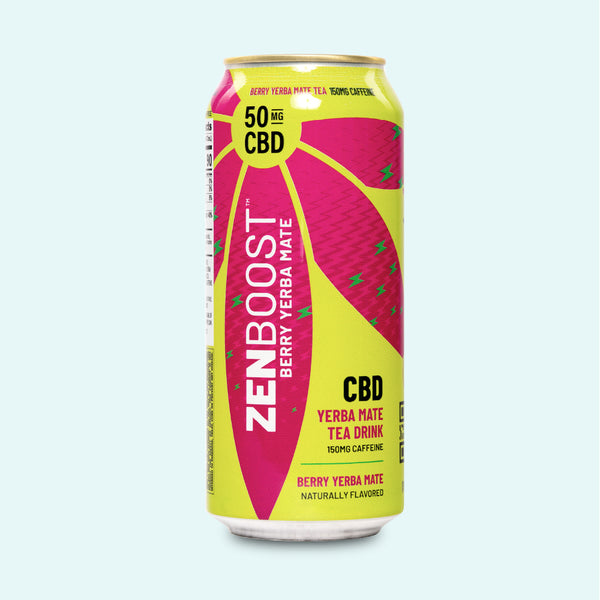 Berry Yerba Mate Boost CBD Caffeinated Tea