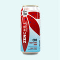 A can of Zentopia Fruit Punch Chill CBD Sparkling Water
