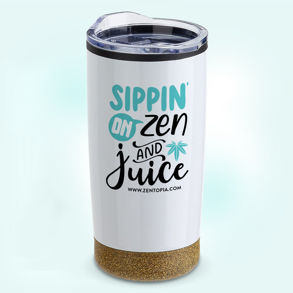 Zentopia Tumbler - Sippin' on Zen and Juice